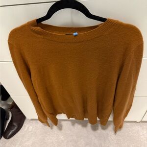 J. Crew Women's Tan Crew Neck Sweater Cashmere